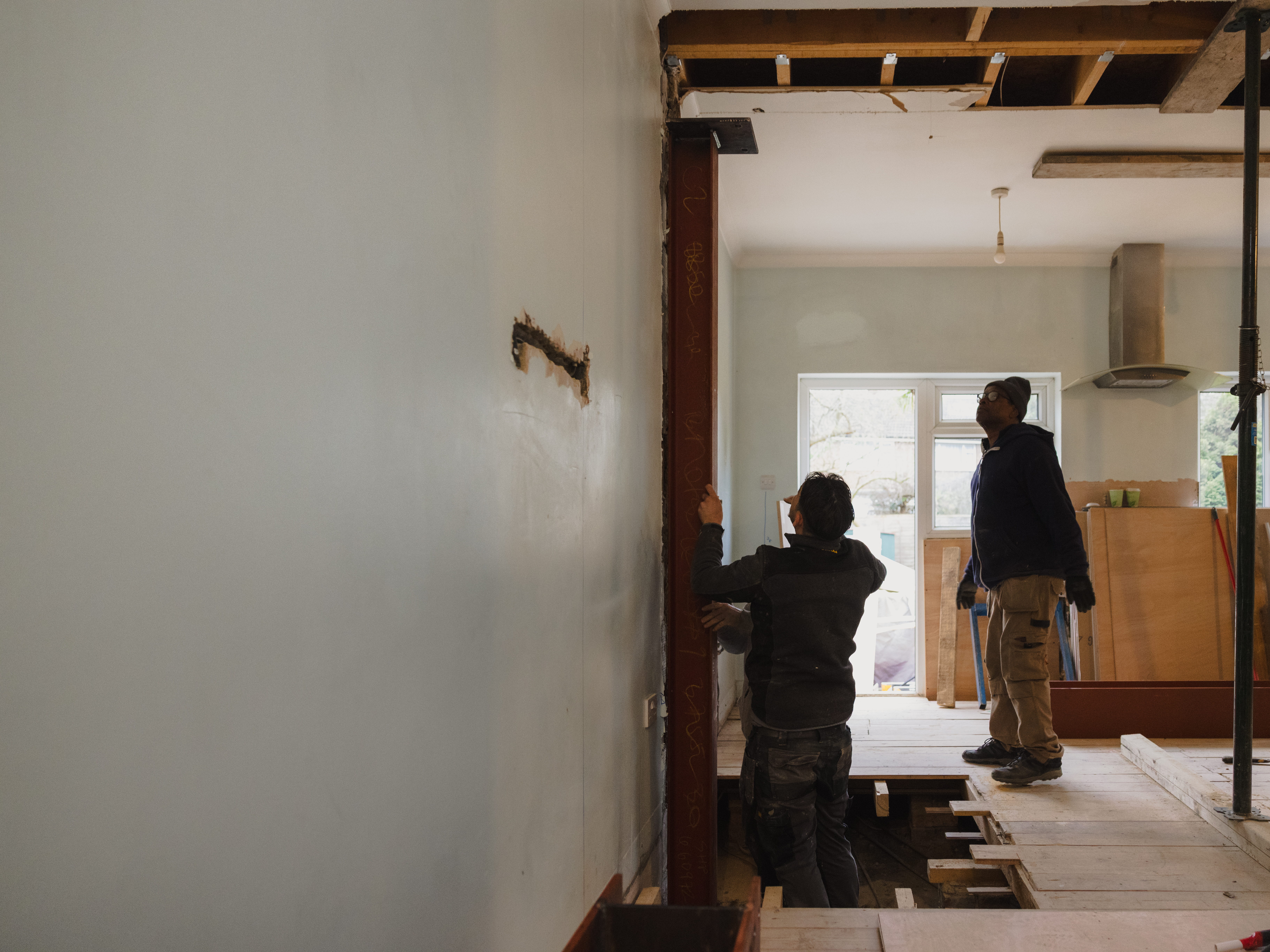 Queens Avenue renovation in progress